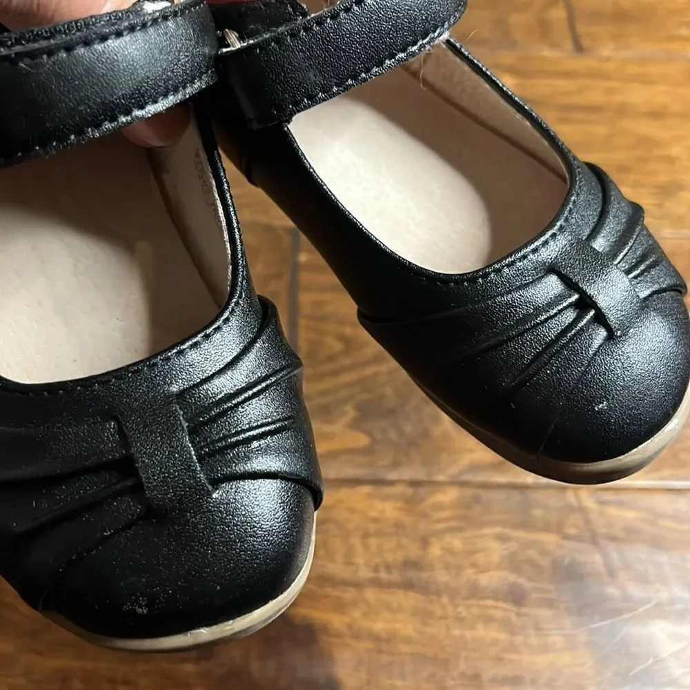Live & Luca PIEGA, Black Leather Mary Jane, size 8